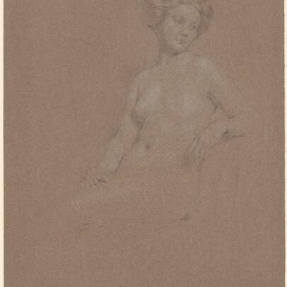 Seated Female Nude