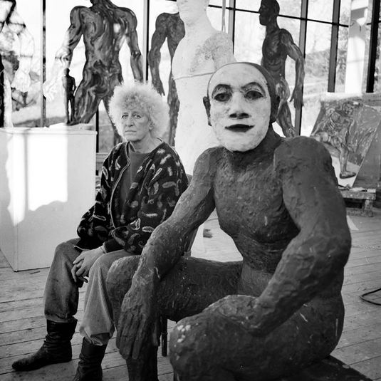 Anne-Katrin Purkiss, Portrait of Elisabeth Frink