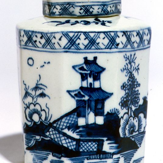 Tea Canister and Cover, c.1780
