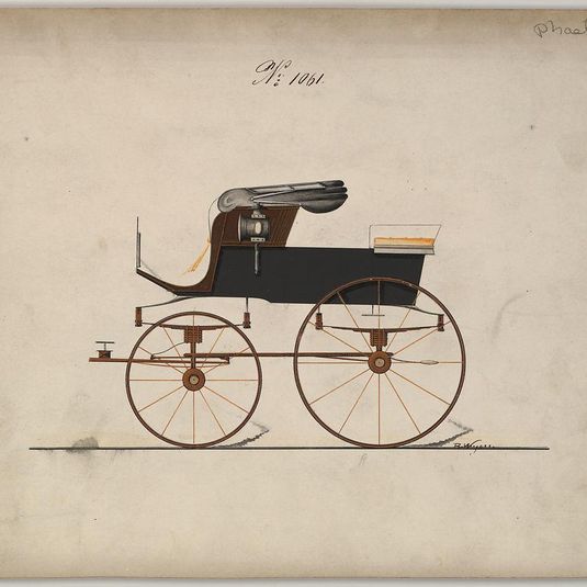 Design for Stanhope Phaeton, no. 1061