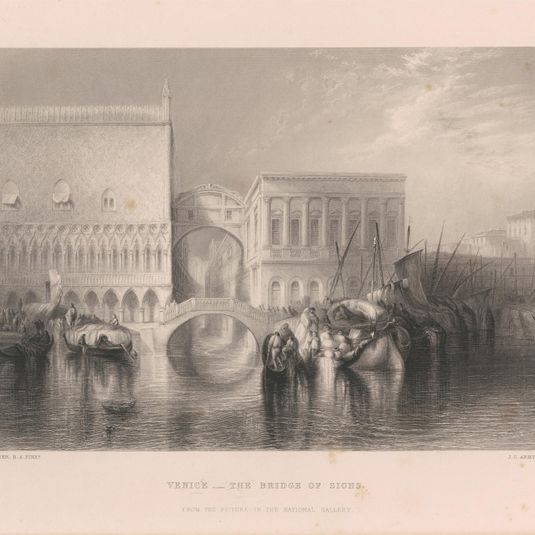 Venice, the Bridge of Sighs