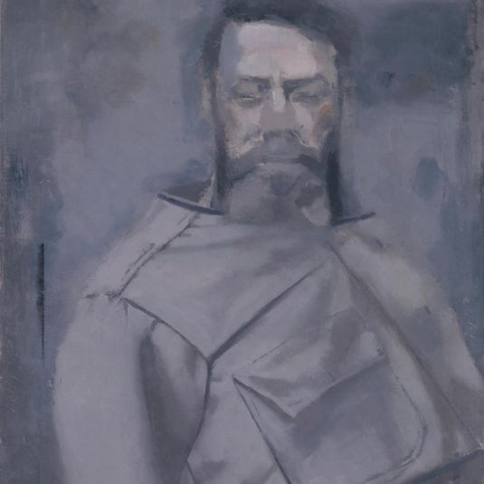 Self-Portrait in Grey Shirt
