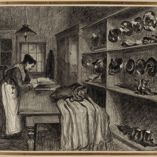 Prison de Saint-Lazare : vestiaire des filles