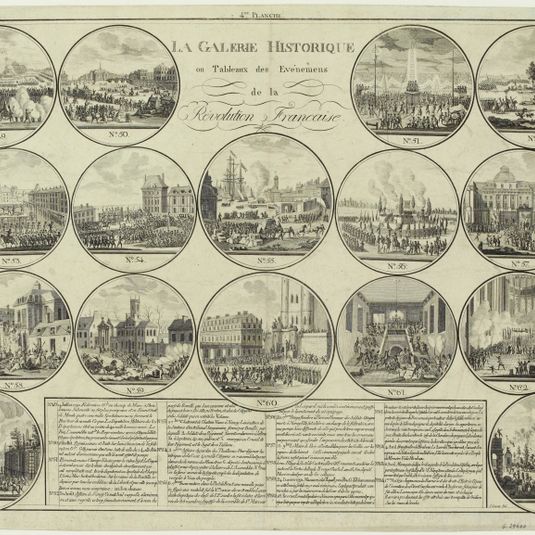 4ème planche médaillons n°49 à n°64
