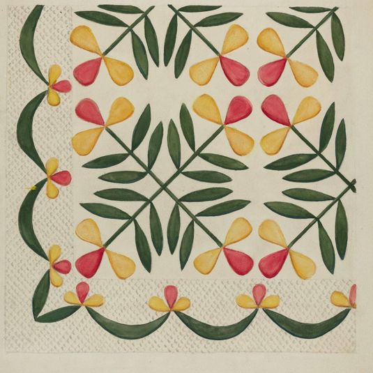 Applique Coverlet