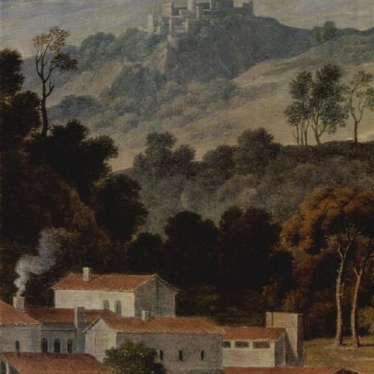 Das Kloster San Francesco Im Sabinergebirge Bei Rom