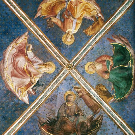 View of the chapel vaulting
