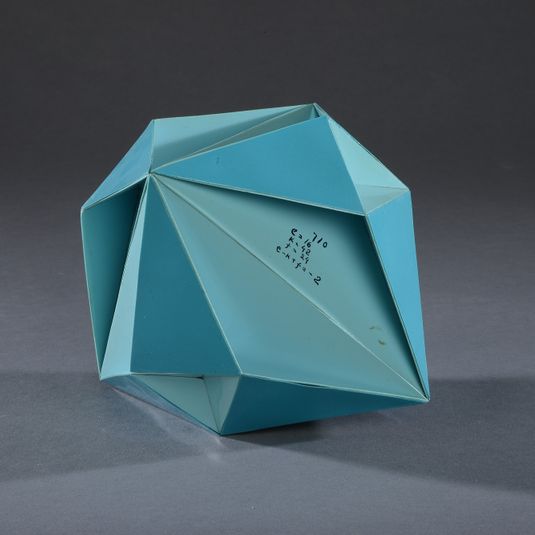 Geometric Model by A. Harry Wheeler, One-Sided Polyhedron