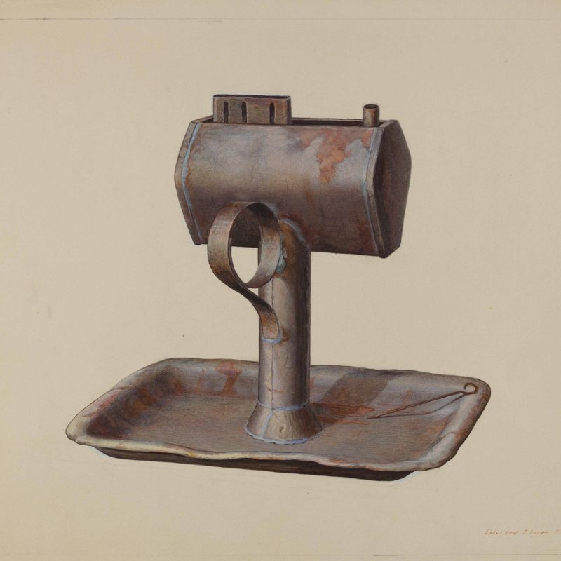 Whale Oil Lamp