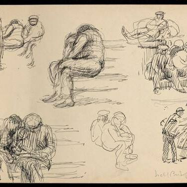 Isabel Bishop Early Sketchbook