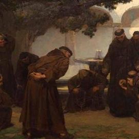 Monks Playing Bowls