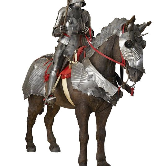 Gothic armour for man and horseand Treasures of the War gallery