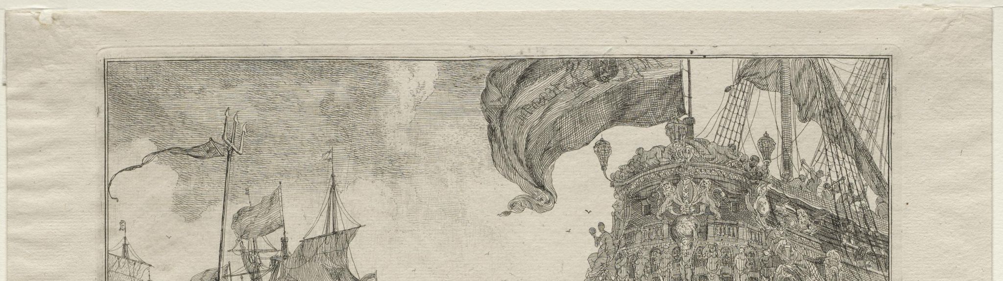 The Personification of Amsterdam Riding in Neptune's Chariot