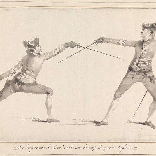 De la Parade du Demi-Cercle sur le Coup, de Quarte Basse