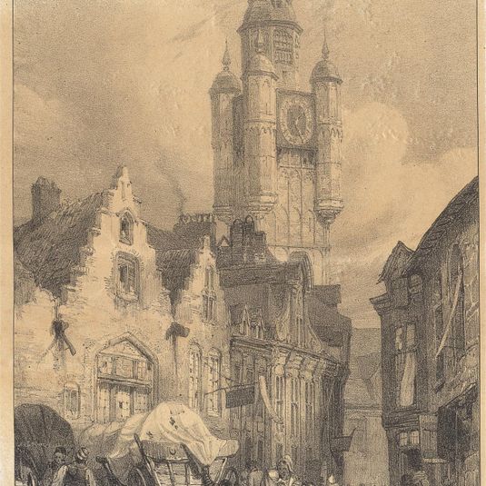 Bergues - La Tour du March,