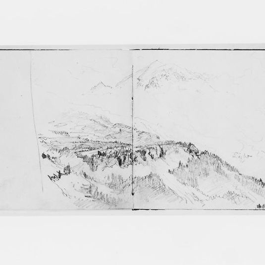 Mount Tacoma Aug 23 1885 (from Sketchbook X)