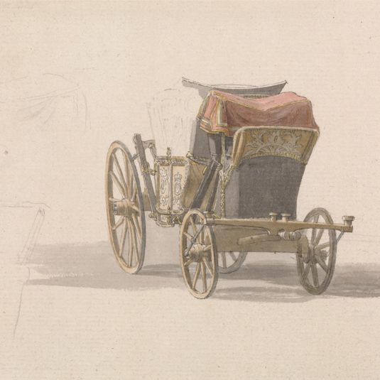 A Coach with Royal Coat of Arms