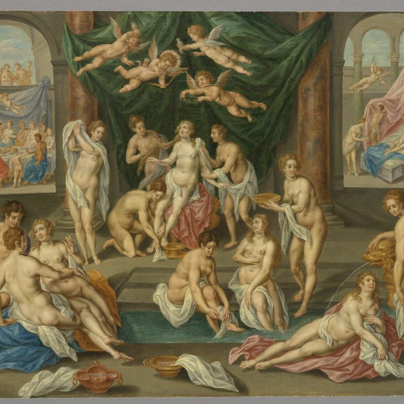 Scene from the story of Psyche