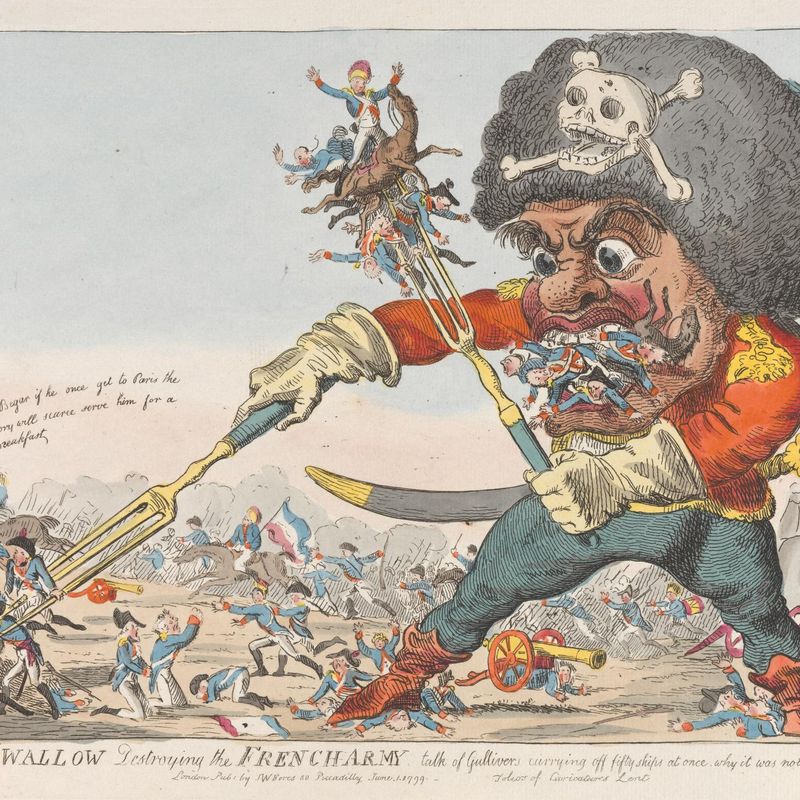 Gen'l Swallow Destroying the French Army