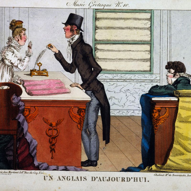 UN ANGLAIS D'AUTREFOIS.