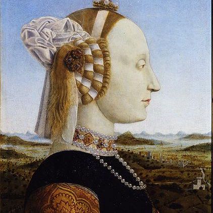 Portraits of the Duchess of Urbino, Battista Sforza