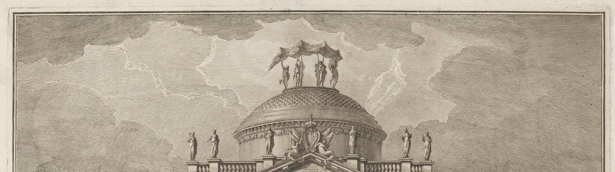 A Temple Dedicated to Peace, for the "Chinea" Festival