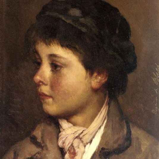 Portrait of a young boy