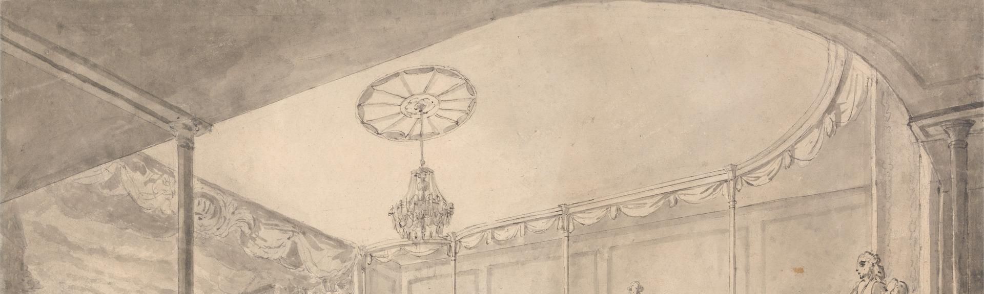 Interior of the Brandenburg House Theatre, Hammersmith
