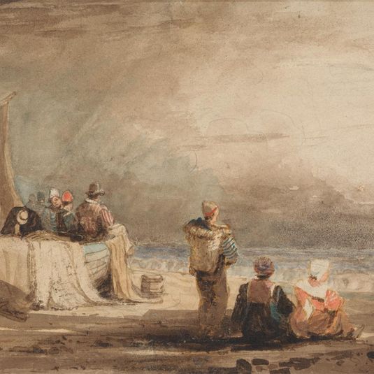 Figures on a Beach