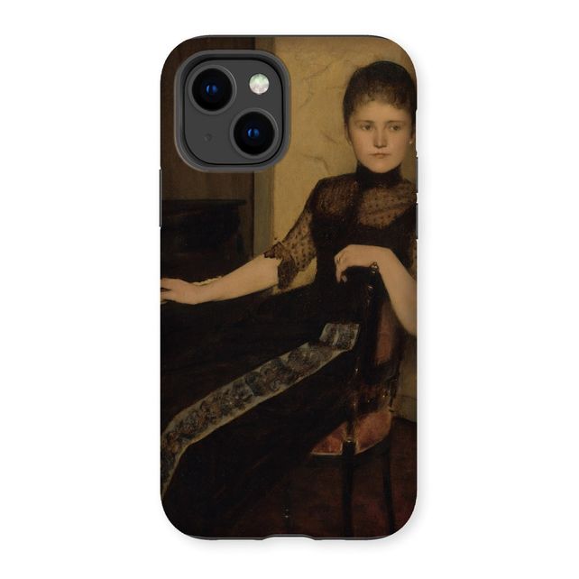Portrait of Jonkvrouwe Maria Francisca Louisa Dommer van Poldersveldt, Fernand Khnopff Tough Phone Case Smartify Essentials