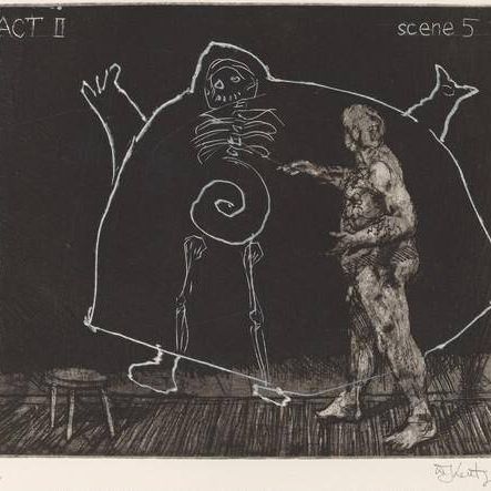 Act II, Scene 5, from Ubu Tells the Truth