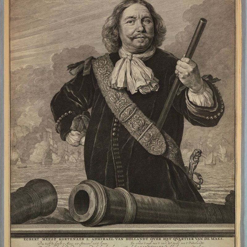 Portrait of Admiral Egbert Meesz Kortenaer