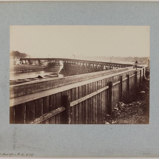 Estacade Saint-Louis, 4ème arrondissement, 14 mars 1870.