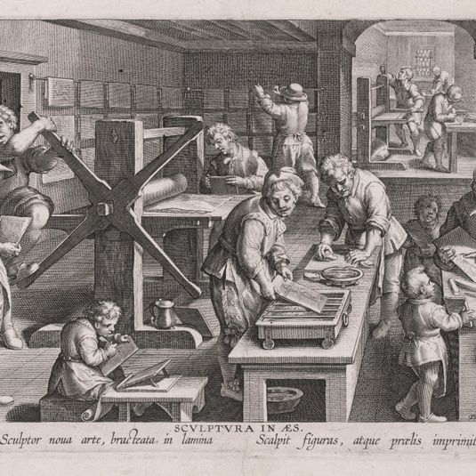 Sculptura in Aes, The Workshop of an Engraver