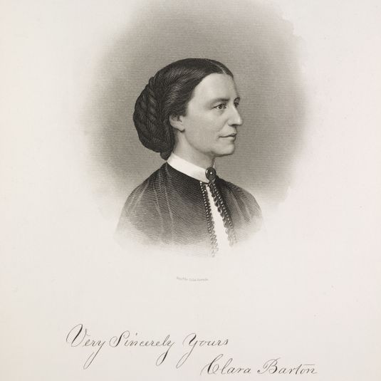 The first female federal employee: Clara Barton