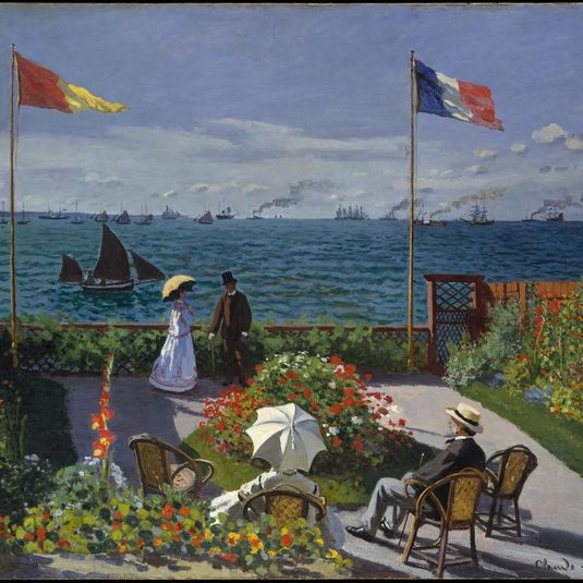 Garden at Sainte-Adresse, Monet