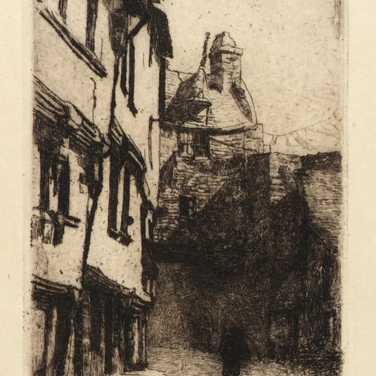 Street, Mont St. Michel