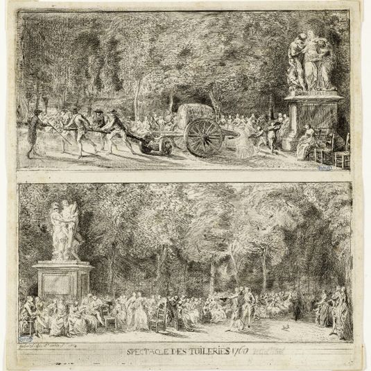 Spectacle des Tuileries 1760