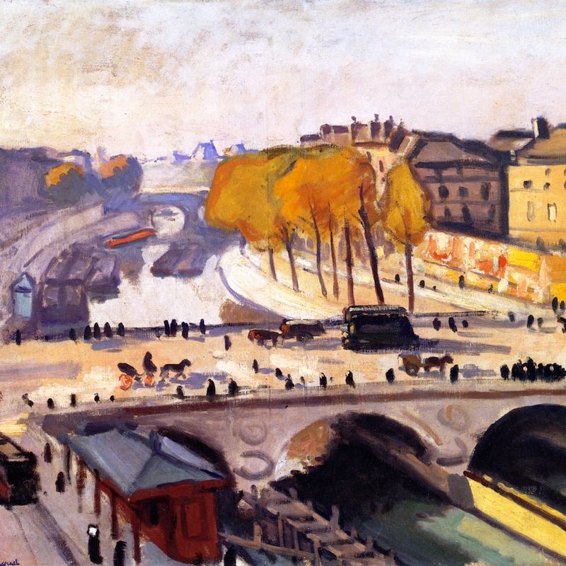 The Pont Saint-Michel and the Quai des Grands Augustins