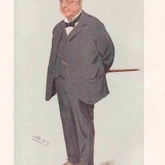 Vanity Fair - Businessmen and Empire Builders. 'Burton'. Lord Burton. 25 November 1908