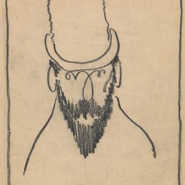 Bearded man in bowler hat