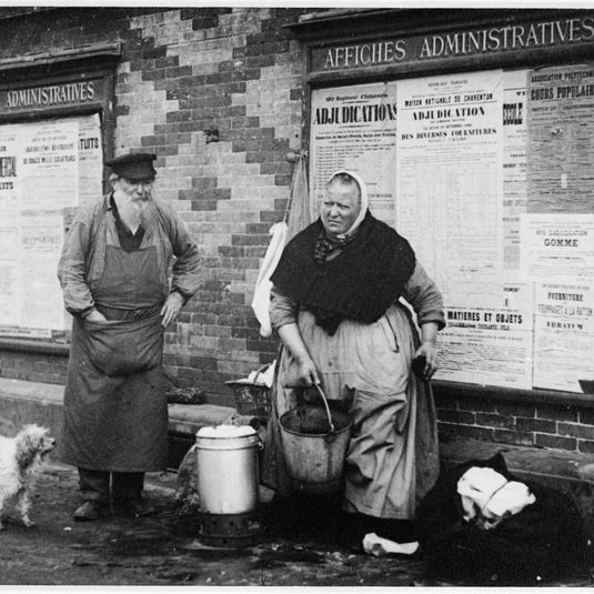 Marchande de soupe aux Halles