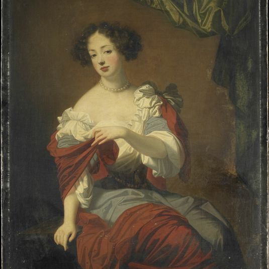 Portrait of Louise de Keroualle (1649-1734), Duchess of Portsmouth, formerly known as Portrait of Marie-Angélique de Scoraille (* 1681), Duchess of Fontanges, mistress of Louis XIV