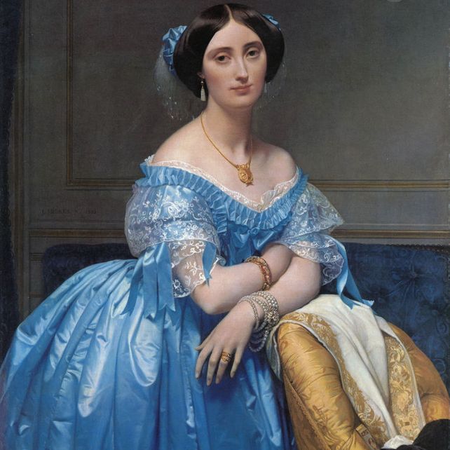 Jean Auguste Dominique Ingres - Joséphine-Éléonore-Marie-Pauline de Galard de Brassac de Béarn (1825&#8211;1860), Princesse de Broglie Smartify Editions