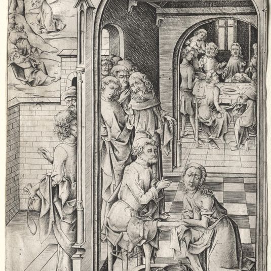 The Passion:  Christ Washing the Feet of His Disciples