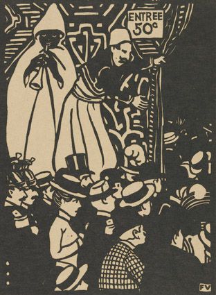 Félix Vallotton - Rue du Caire from the series L'Exposition Universelle Smartify Editions