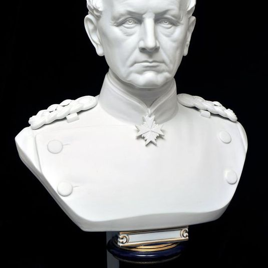 Portrait bust:  Count Von Moltke, c.1867