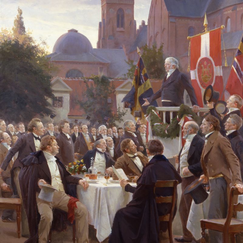 From the Nordic natural scientists’ meeting, 1847. The gathering in Roskilde