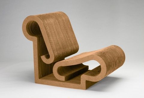 "Contour" Lounge Chair from the "Easy Edges" Line