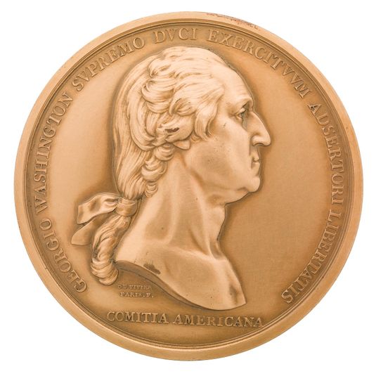 George Washington Before Boston, France, 1790 (Paris mint)